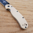 Ontario RAT II Liner Folding Knife 3" Black Finish D2 Tool Steel Drop Blade G10 Handle 8830DT -Ontario - Survivor Hand Precision Knives & Outdoor Gear Store