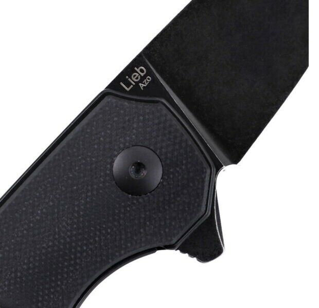 Kizer Cutlery Lieb Liner Folding Knife 2.37" N690 Steel Blade Black G10 Handle V2541N5 -kizer Cutlery - Survivor Hand Precision Knives & Outdoor Gear Store