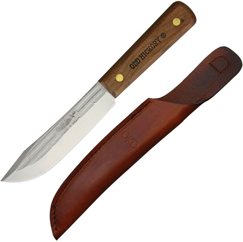 Old Hickory Hunting Knife 5.5" Carbon Steel Full Tang Blade Brown Wood Handle 7026 -Old Hickory - Survivor Hand Precision Knives & Outdoor Gear Store