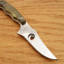 Elk Ridge Hunter Fixed Knife 3.25" Upswept 440 Steel Blade Camo Pakkawood Handle 059CA -Elk Ridge - Survivor Hand Precision Knives & Outdoor Gear Store