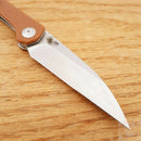 Civivi Hadros Folding Knife 3.25" 10Cr15CoMoV Steel Blade Brown Micarta Handle 200042 -Civivi - Survivor Hand Precision Knives & Outdoor Gear Store