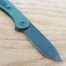 Civivi Elementum Folding Knife 2.96" D2 Tool Steel Blade Green Micarta Handle 907TE -Civivi - Survivor Hand Precision Knives & Outdoor Gear Store