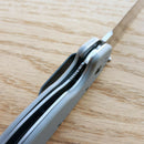 Ontario RAT I Linerlock Folding Knife 3.5" AUS8 Steel Blade Gray Nylon Handle 8848GY -Ontario - Survivor Hand Precision Knives & Outdoor Gear Store