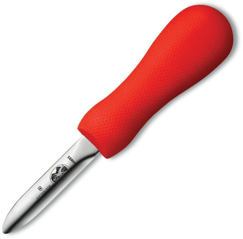 Victorinox Oyster Fixed Knife 2.63" Stainless Steel Blade Red Synthetic Handle 763993 -Victorinox - Survivor Hand Precision Knives & Outdoor Gear Store