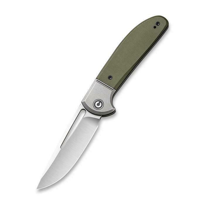 Civivi Trailblazer XL Folding Knife 3.5" D2 Tool Steel Blade Green G10 Handle 2101A -Civivi - Survivor Hand Precision Knives & Outdoor Gear Store