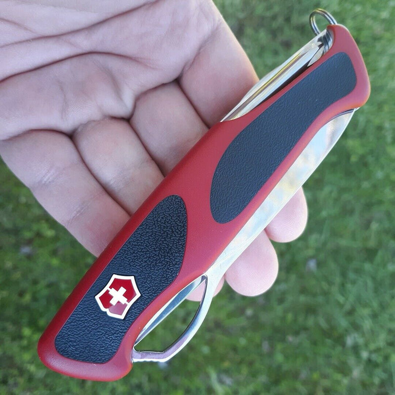 Victorinox Swiss Army Ranger Grip 78 Pocket Knife Steel Implements Includes Screwdriver Nylon Handle 09663MCX2 -Victorinox - Survivor Hand Precision Knives & Outdoor Gear Store