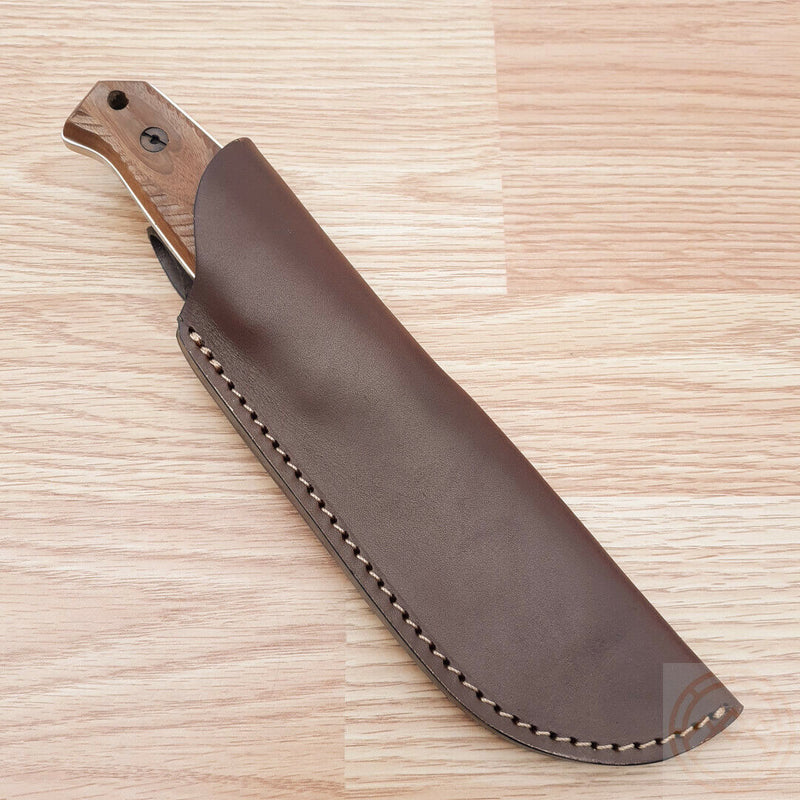 Boker Bison Fixed Knife Bohler N695 Steel Blade Guayacan Wood Handle 02BA404 -Boker - Survivor Hand Precision Knives & Outdoor Gear Store