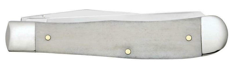 Case XX Papaw Pocket Knife Stainless Steel Blades Natural Smooth Bone Handle 10430 -Case Cutlery - Survivor Hand Precision Knives & Outdoor Gear Store