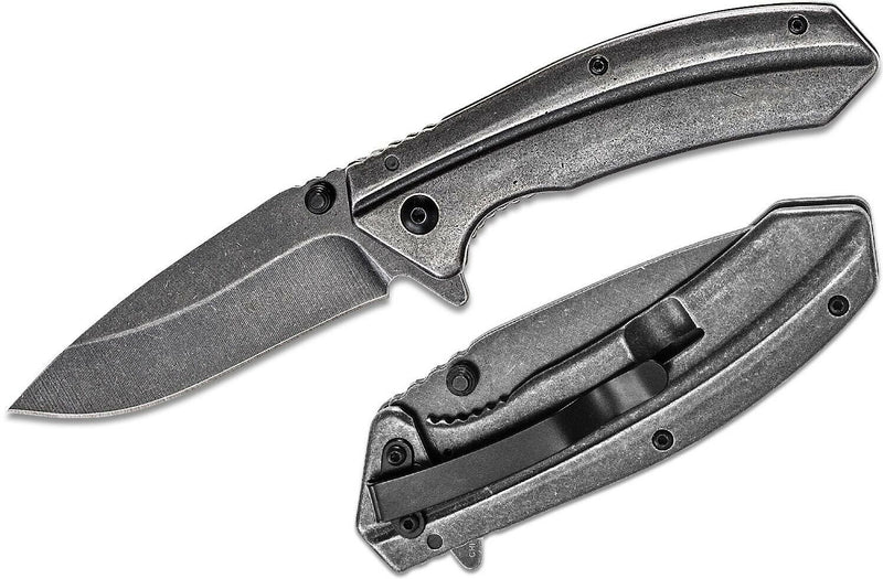 Kershaw Filter A/O Folding Knife 3.25" 3Cr13 Steel Blade Stainless Steel Handle 1306BWX -Kershaw - Survivor Hand Precision Knives & Outdoor Gear Store