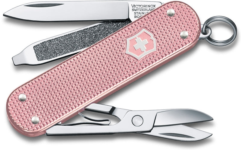 Victorinox Classic SD Cotton Candy Multi Tool Pocket Knife Toothpick Alox Handle 06221252G -Victorinox - Survivor Hand Precision Knives & Outdoor Gear Store