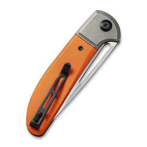 Civivi Trailblazer XL Folding Knife 3.5" D2 Tool Steel Blade Orange G10 Handle 2101B -Civivi - Survivor Hand Precision Knives & Outdoor Gear Store