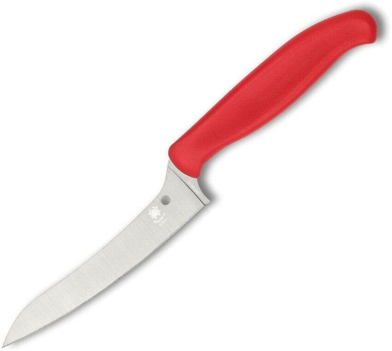 Spyderco Kitchen Knife 4.5" CTS-BD1 Blunt-Tip Z Steel Blade Polypropylene Handle K14PRD -Spyderco - Survivor Hand Precision Knives & Outdoor Gear Store