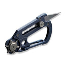 Civivi Polymorph Carabiner Keychain Titanium Multi Tool Blue Utility Blades 200453 -Civivi - Survivor Hand Precision Knives & Outdoor Gear Store