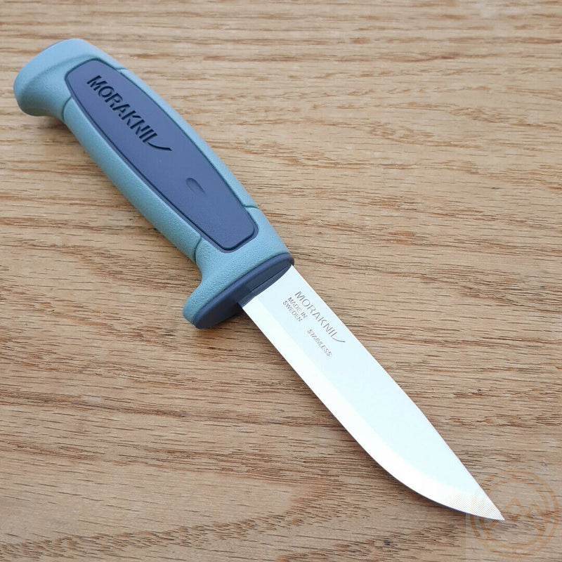 Mora Basic 546 Knife 3.58" Stainless Steel Blade Mint Green Polypropylene Handle 02581 -Mora - Survivor Hand Precision Knives & Outdoor Gear Store