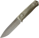 LionSTEEL B41 Bushcraft Fixed Knife 4.13" Sleipner Tool Steel Blade Micarta Handle B41CVG -LionSTEEL - Survivor Hand Precision Knives & Outdoor Gear Store