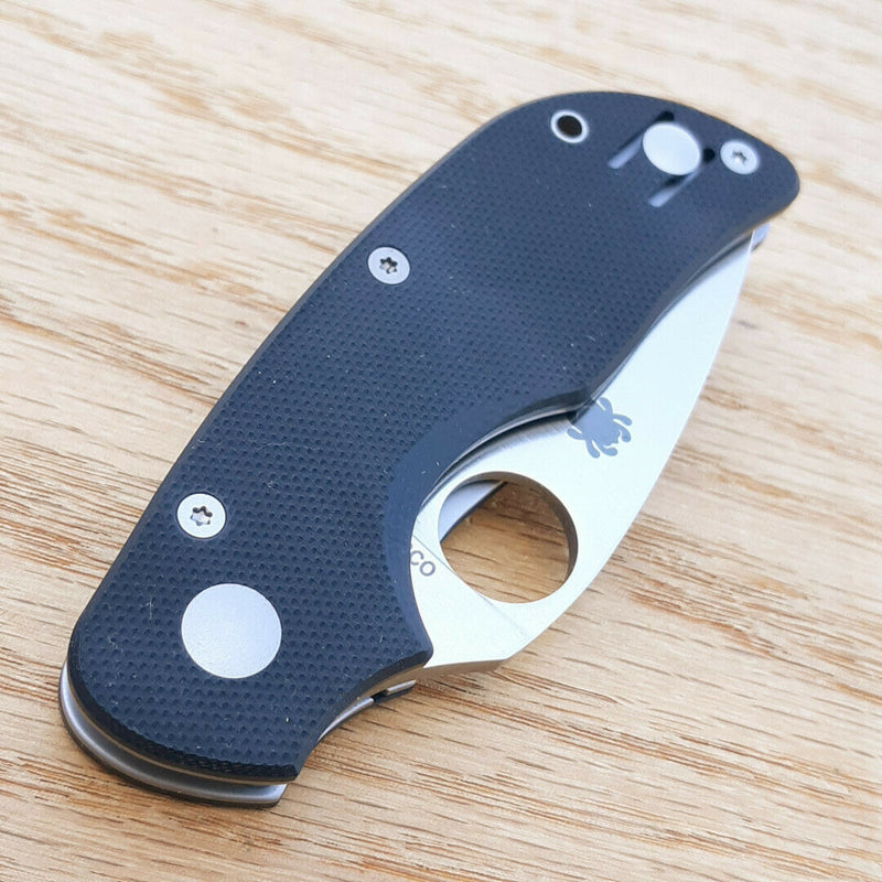 Spyderco Cat Linerlock Folding Knife 2.5" CTS-BD1 Steel Blade Black G10 Handle C129GP -Spyderco - Survivor Hand Precision Knives & Outdoor Gear Store