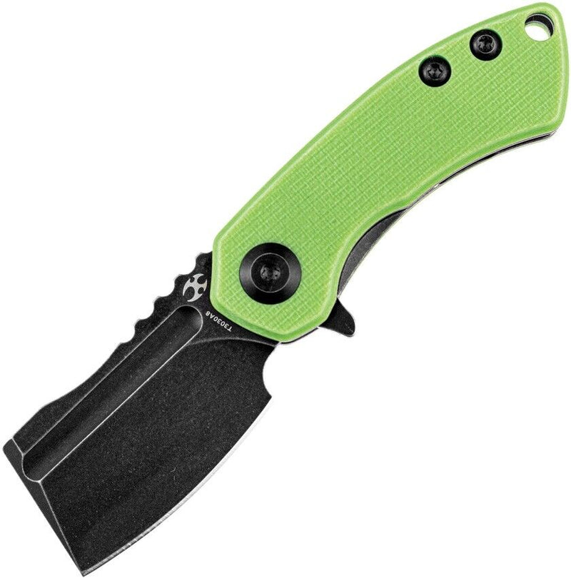 Kansept Knives Mini Korvid Folding Knife 1.5" 154CM Steel Blade Green G10 Handle 3030A8 -Kansept Knives - Survivor Hand Precision Knives & Outdoor Gear Store