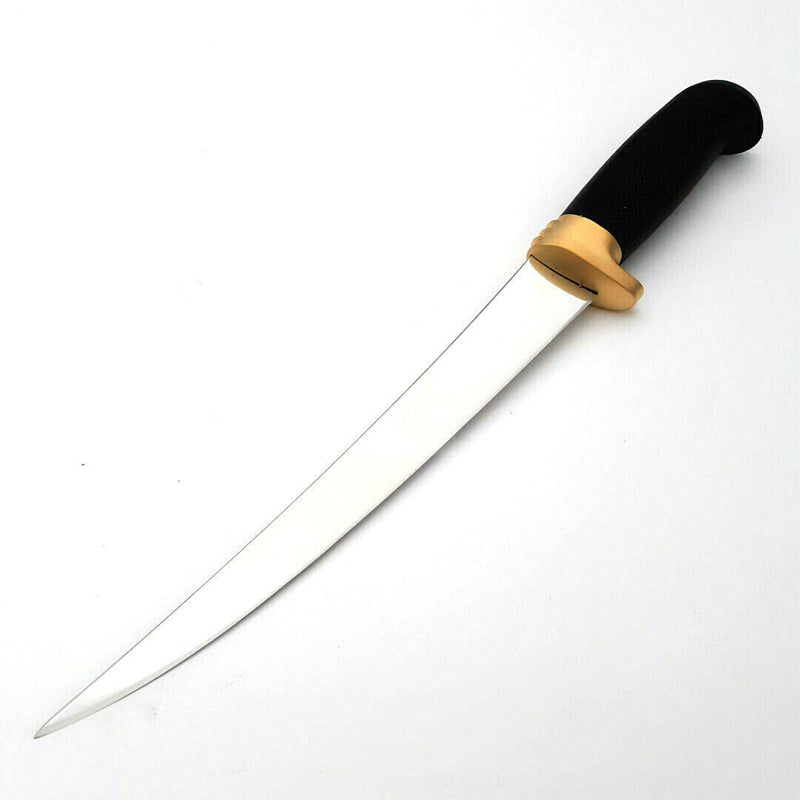 Marttiini Condor Golden Fixed Knife 9" Stainless Steel Blade Black Rubber Handle 846014 -Marttiini - Survivor Hand Precision Knives & Outdoor Gear Store