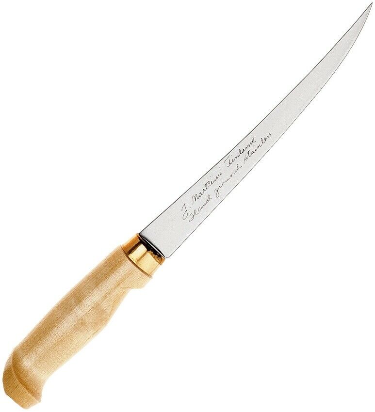 Marttiini Classic Fillet Kitchen Knife 7.5" Stainless Steel Blade Wood Handle 630010 -Marttiini - Survivor Hand Precision Knives & Outdoor Gear Store