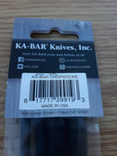 SET of 2 KABAR Chopsticks Food Safe Black Grilamid Synthetic Lat Grip n' Grooves 9919 -Ka-Bar - Survivor Hand Precision Knives & Outdoor Gear Store
