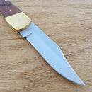 Schrade Uncle Henry Bear Paw Knife Stainless Blade & Wood Handles/Brass 5" Closed LB7 -Schrade - Survivor Hand Precision Knives & Outdoor Gear Store