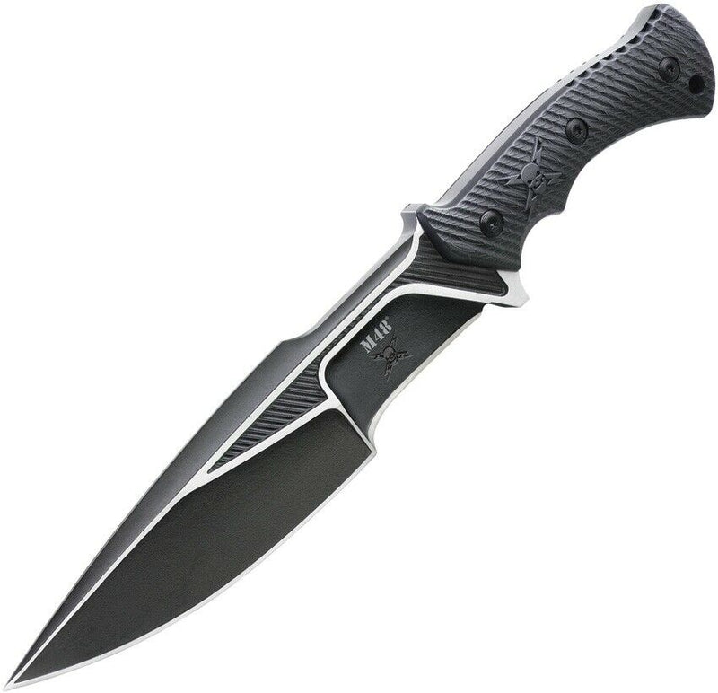 United Cutlery M48 Liberator Fixed Knife 8.5" 2Cr13 Steel Blade Black G10 Handle 3337 -United Cutlery - Survivor Hand Precision Knives & Outdoor Gear Store