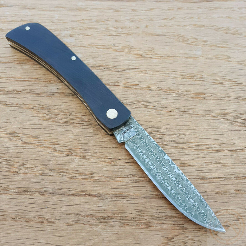 Boker Magnum Rangebuster Folding Knife 2.63" Damascus Steel Blade Wood Handle 01RY140DAM -Boker Magnum - Survivor Hand Precision Knives & Outdoor Gear Store