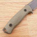 LionSTEEL M5 Fixed Knife 4.5" Sleipner Full Tang Blade Green Micarta Handle -LionSTEEL - Survivor Hand Precision Knives & Outdoor Gear Store