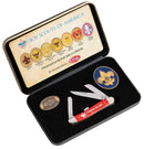 Case XX BSA Stockman Pocket Knife Stainless Steel Blades Red Synthetic Handle 18062 -Case Cutlery - Survivor Hand Precision Knives & Outdoor Gear Store