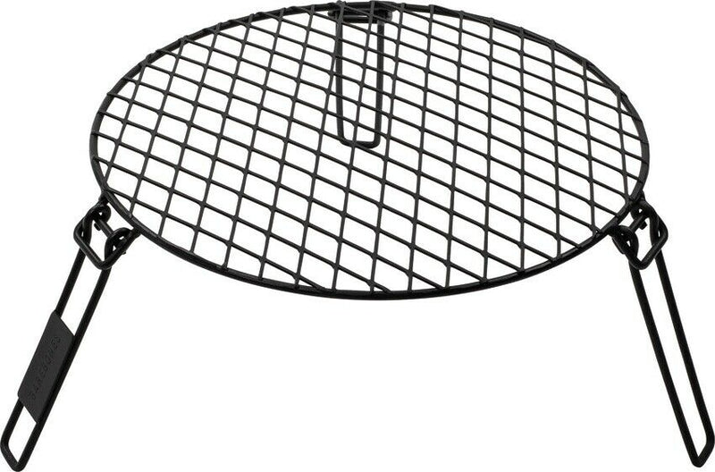 Barebones Living Fire Pit Grill Grate Coated Black Stainless Steel Construction E477 -Barebones Living - Survivor Hand Precision Knives & Outdoor Gear Store