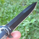 Smith & Wesson M&P Folding Glade Knife Stainless Dagger Blade Gray-Black 1085898 -Smith & Wesson - Survivor Hand Precision Knives & Outdoor Gear Store