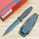 Kershaw Secret Agent Fixed Knife 4.38" 8Cr13MoV Stainless Blade Black GRN Handle 4007 -Kershaw - Survivor Hand Precision Knives & Outdoor Gear Store