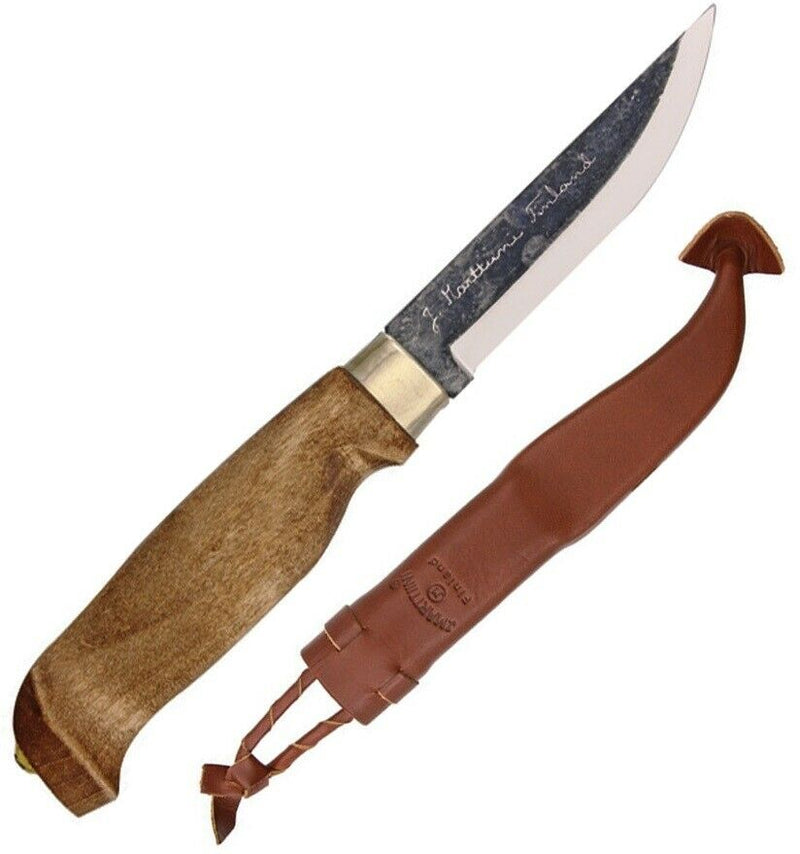 Marttiini Lynx Lumberjack Fixed Knife 3.75" Carbon Steel Blade Stained Birch Handle 127012 -Marttiini - Survivor Hand Precision Knives & Outdoor Gear Store