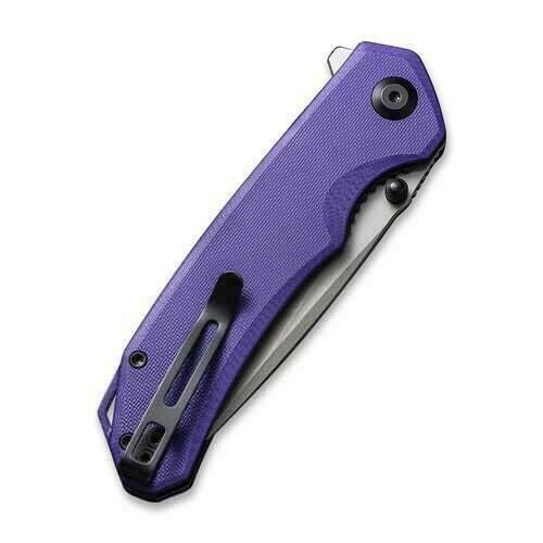 Civivi Brazen Linerlock Folding Knife 3.5" 14C28N Sandvik Steel Blade Purple G10 Handle 2102A -Civivi - Survivor Hand Precision Knives & Outdoor Gear Store