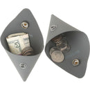 Maxpedition AGR TCP Triangle Coin Pouch Gray Nonslip TPU-840D Nylon Constrution CPGRY -Maxpedition - Survivor Hand Precision Knives & Outdoor Gear Store