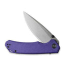 Civivi Brazen Linerlock Folding Knife 3.5" 14C28N Sandvik Steel Blade Purple G10 Handle 2102A -Civivi - Survivor Hand Precision Knives & Outdoor Gear Store