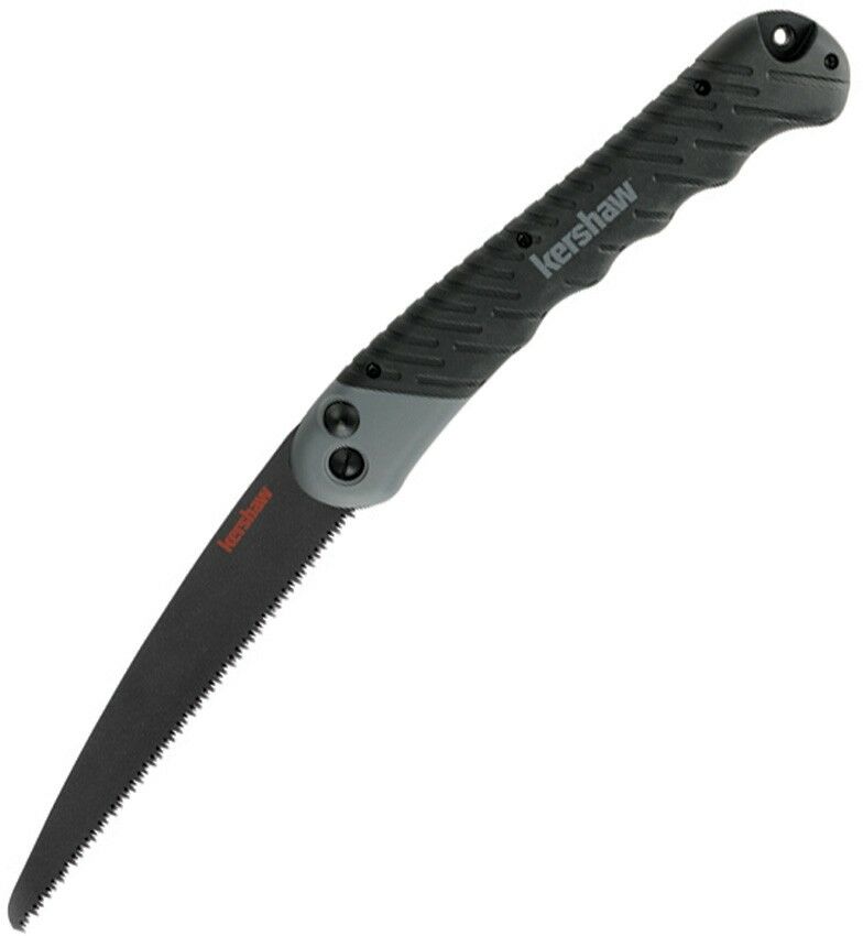 Kershaw Taskmaster Folding Knife 7" Carbon Steel Blade Black Rubberized Handle 2555 -Kershaw - Survivor Hand Precision Knives & Outdoor Gear Store