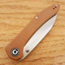 Civivi Hadros Folding Knife 3.25" 10Cr15CoMoV Steel Blade Brown Micarta Handle 200042 -Civivi - Survivor Hand Precision Knives & Outdoor Gear Store