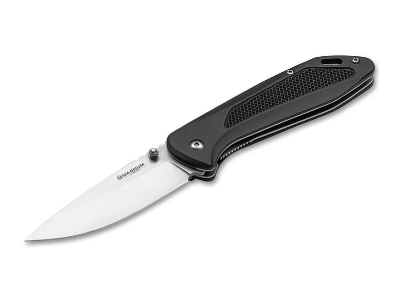 Boker Magnum Advance Folding Knife 3.5" 440C Steel Blade Black Aluminum Handle 01RY302 -Boker Magnum - Survivor Hand Precision Knives & Outdoor Gear Store