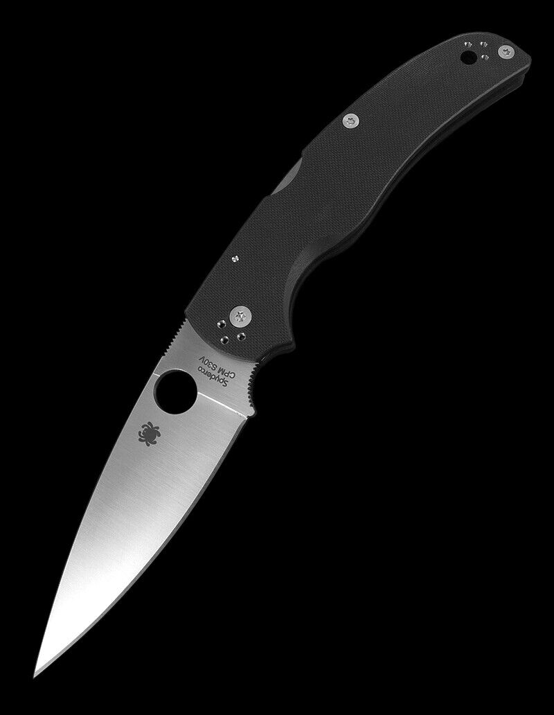 Spyderco Native Chief Folding Knife 4" CPM S30V Steel Blade Black G10 Handle 244GP -Spyderco - Survivor Hand Precision Knives & Outdoor Gear Store