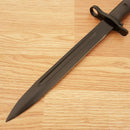 M1 Combat Knife 9.75" Black Stainless Steel Blade Black Grooved Stainless Handle 210933 -China Made - Survivor Hand Precision Knives & Outdoor Gear Store