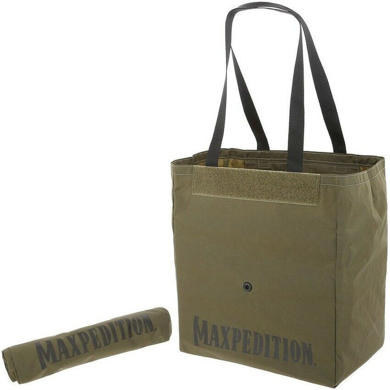 Maxpedition Roll Up Tote Green 420 Denier Ballistic Nylon Construction TEMXGRN -Maxpedition - Survivor Hand Precision Knives & Outdoor Gear Store