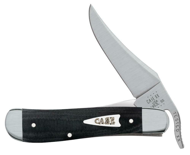 Case XX Russlock Folding Knife 2.7" Stainless Steel Blade Smooth Micarta Handle 27734 -Case Cutlery - Survivor Hand Precision Knives & Outdoor Gear Store