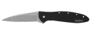 Kershaw Leek Linerlock Folding Knife 3" 14C28N Steel Blade Black Aluminum Handle 1660SWBLK -Kershaw - Survivor Hand Precision Knives & Outdoor Gear Store