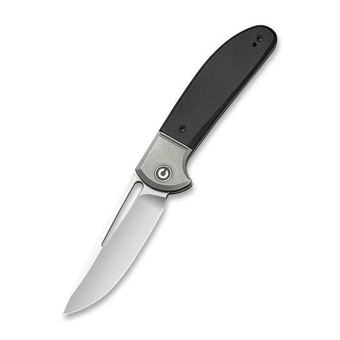 Civivi Trailblazer XL Folding Knife 3.5" D2 Tool Steel Blade Black G10 Handle 2101C -Civivi - Survivor Hand Precision Knives & Outdoor Gear Store