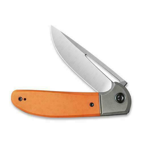 Civivi Trailblazer XL Folding Knife 3.5" D2 Tool Steel Blade Orange G10 Handle 2101B -Civivi - Survivor Hand Precision Knives & Outdoor Gear Store