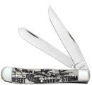 Case XX Desert Storm Pocket Knife Stainless Steel Blades Natural Bone Handle 50953 -Case Cutlery - Survivor Hand Precision Knives & Outdoor Gear Store