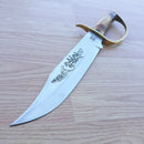 Rough Ryder D Guard Bowie Fixed Knife 10.5" Stainless Steel Blade Bone Handle 1943 -Rough Ryder - Survivor Hand Precision Knives & Outdoor Gear Store