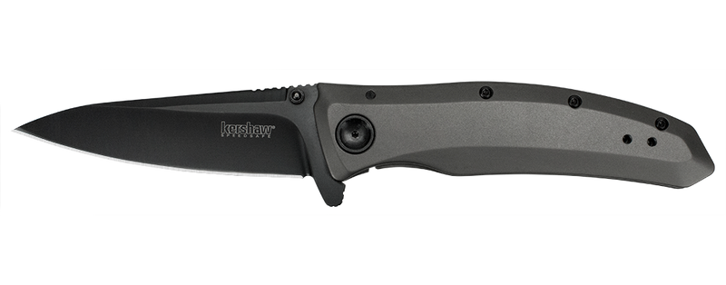 Kershaw Grid Folding Knife 3.5" Stainless Blade Titanium 2Cr13 Steel Handle 2200 -Kershaw - Survivor Hand Precision Knives & Outdoor Gear Store