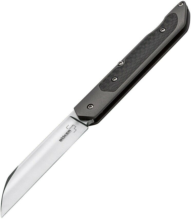 Boker Genios Lockback Folding Knife 3" VG-10 Steel Blade Black Titanium Handle 01BO247 -Boker Plus - Survivor Hand Precision Knives & Outdoor Gear Store